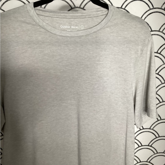 Outdoor Voices Heather Gray Short Sleeve Tee - Picture 11 of 16